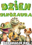 Dzień Dinozaura - Ilustracje do dekoracji + Napis
