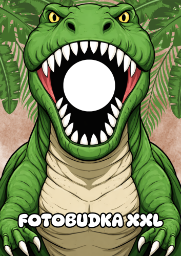 Fotobudka XXL ( wzór 4 ) - Dzień Dinozaura