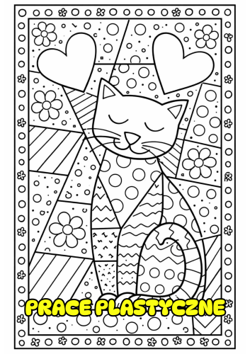 Dzieła Sztuki - Praca Plastyczna - Dzień Kota