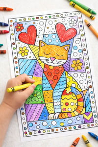 Dzieła Sztuki - Praca Plastyczna - Dzień Kota 