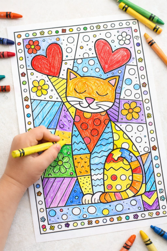 Dzieła Sztuki - Praca Plastyczna - Dzień Kota 