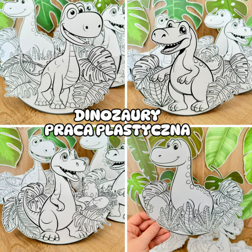 Prace Plastyczne - Dzień Dinozaura
