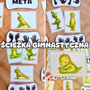 Ścieżka Gimnastyczna  - Dzień Dinozaura   