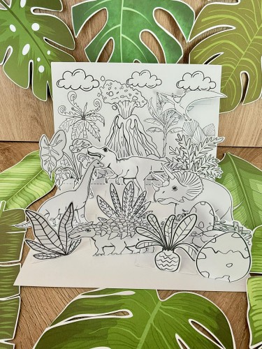 Praca Plastyczna 3D- Dzień Dinozaura