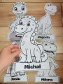 Dzień Dinozaura - Dinozaury z możliwością edycji imienia 