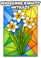 Wiosenne Kwiaty - Witraże / Prace Plastyczne - Wiosna  