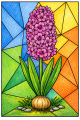 Wiosenne Kwiaty - Witraże / Prace Plastyczne - Wiosna  