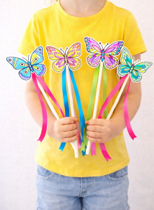 Motylki - Wiosenne Różdżki - Wiosna