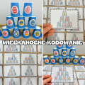 Wielkanoc- Kodowanie/ Zakodowane Kubki   