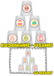 Wielkanoc- Kodowanie/ Zakodowane Kubki   