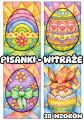 Pisanki - Wielkanocne Witraże - Prace Plastyczne - Wielkanoc 
