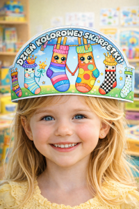 Opaska - Dzień Kolorowej Skarpetki