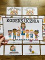 Jesień - Wersja 2 - Kodeks Ucznia/ Nasze Zasady - Ilustracje z opisami 