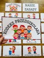 Jesień - Wersja 2 - Kodeks Przedszkolaka/ Nasze zasady- Ilustracje z opisami 