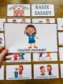 Jesień - Wersja 2 - Kodeks Przedszkolaka/ Nasze zasady- Ilustracje z opisami 