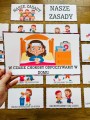 Jesień - Wersja 2 - Kodeks Przedszkolaka/ Nasze zasady- Ilustracje z opisami 