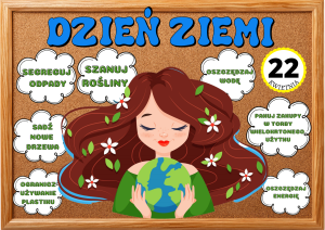 Gazetka (wzór 1 )  - Dzień Ziemi