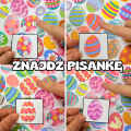 Znajdź Pisankę na planszy  XXL - Wielkanoc