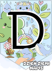 Dzień Ziemi - Napis ( wzór 2)