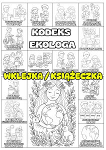 Kodeks Ekologa- Książeczka Składana dwustronna / Wklejka - Dzień Ziemi