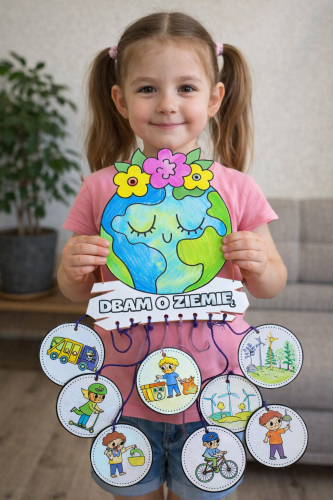 Dzień Ziemi- Praca Plastyczna z Zawieszkami 