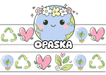 Opaska Kolorowa  (wzór 1)  - Dzień Ziemi   