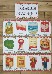 Symbole   - Plansze Z Ilustracjami - Dzień Niepodległości / Święto Konstytucji 3 Maja / Polska 