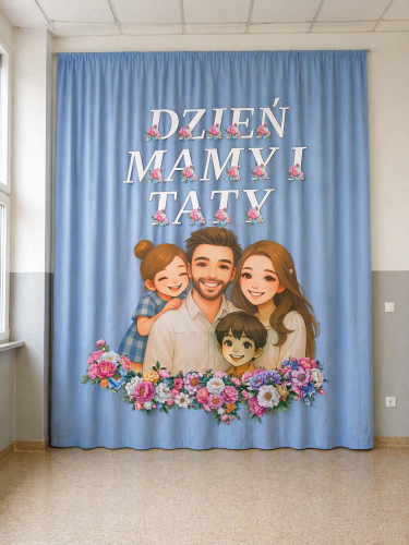   Dekoracje  + Napis ( wzór 2) -  Dzień Mamy i Taty 