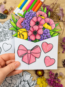  Kartki z Życzeniami ( wzór 3)-  Dzień Mamy i Taty