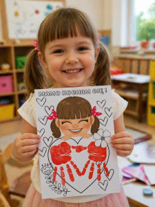  Odbijanie Rączek  - Dzień Mamy i Taty/ Dzień Rodziny 