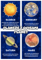 Plansze Z Opisami Planet - Dzień Kosmosu / Kosmos 