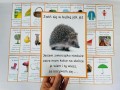 Jesień - Jesienne Karty Ruchowe z Zagadkami