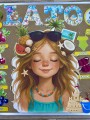Lato - Gazetka z Tabliczkami - Wakacje / Zakończenie Roku  