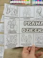 Prawa Dziecka - Wklejka /  Książeczka Dwustronna Składana - Dzień Dziecka