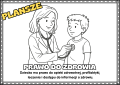 Prawa Dziecka Plansze - (wersja Czarno-Biała )- Dzień Dziecka 