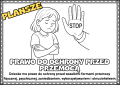  Prawa Dziecka Plansze - (wersja Czarno-Biała )- Dzień Dziecka