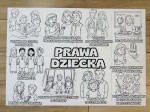 Praw Dziecka- Kolorowanka XXL wzór 1 - Dzień Dziecka