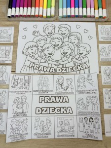 Prawa Dziecka- Książeczka / Wklejka - Dwustronna