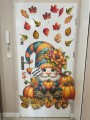 Jesień - Skrzat XXL - Dekoracja na drzwi Jesienna