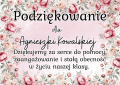 Podziękowania Dla Rodziców ( z możliwością edycji )  wersja Szkoła- Zakończenie Roku  