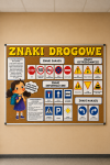 Znaki Drogowe - Gazetka / Dekoracje z planszami