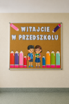 Witajcie W Przedszkolu - Gazetka ( wzór 3)