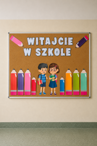 Witajcie W Szkole - Gazetka ( wzór 4)