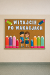 Witajcie Po Wakacjach - Gazetka ( wzór 3)
