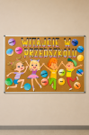 Witajcie W Przedszkolu - Gazetka ( wzór 1)