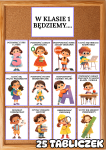 W klasie 1 będziemy - Gazetka/ Dekoracje  (wzór 2)