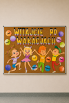 Witajcie Po Wakacjach - Gazetka ( wzór 1)