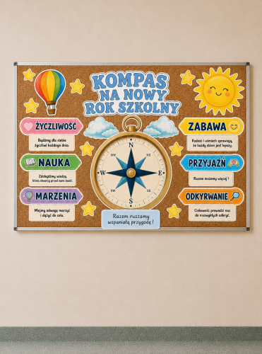 Kompas Na Nowy Rok Szkolny - Gazetka / Rozpoczęcie Roku 
