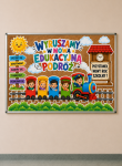 Wyruszamy W Nową Edukacyjną  Podróż - Gazetka / Rozpoczęcie Roku 