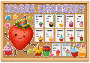 Truskawki - Kalendarz Urodzinowy 